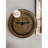 A BRASS GERMAN COMPASS BERLIN 20 DIVISION S