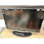 A SAMSUNG 32 INCH TELEVSION WITH REMOTE CONTROL IN WORKING ORDER