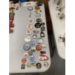 VARIOUS COLLECTABLE BADGES