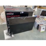 A BOXED MISTRAL GLASS PANEL HEATER - WORKING ORDER