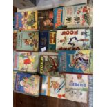 A LARGE COLLECTION OF OLD CHILDRENS ANNUALS