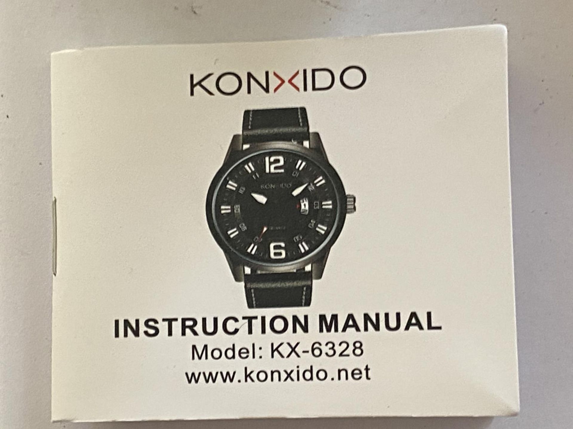 AN AS NEW AND BOXED KONXIDO WRISTWATCH - Image 3 of 4