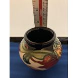 A MOORCROFT ANNA LILY VASE 3 INCHES TALL