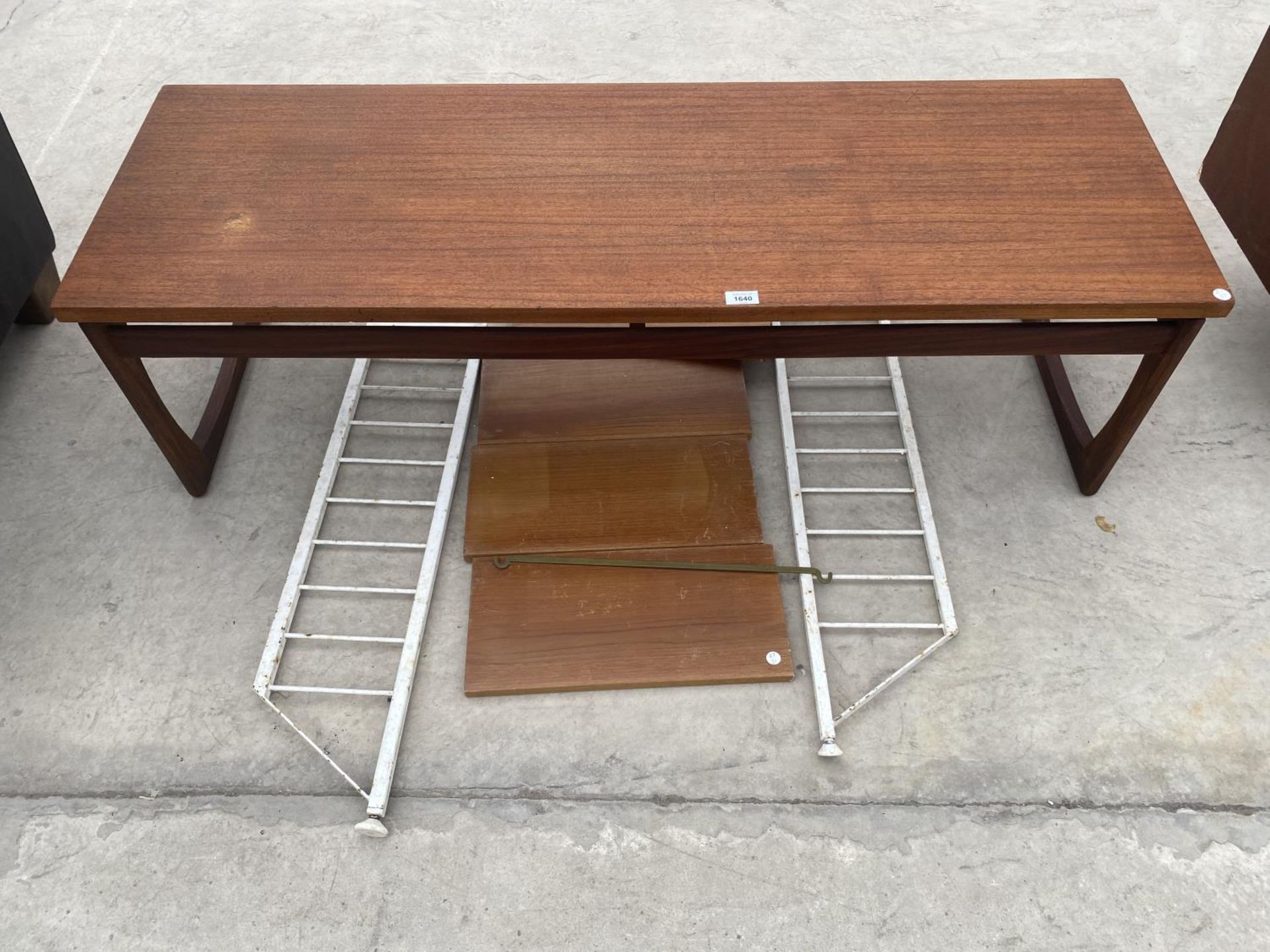 A G PLAN E GOMME TEAK COFFEE TABLE