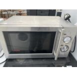 A STAINLESS STEEL MICROWAVE