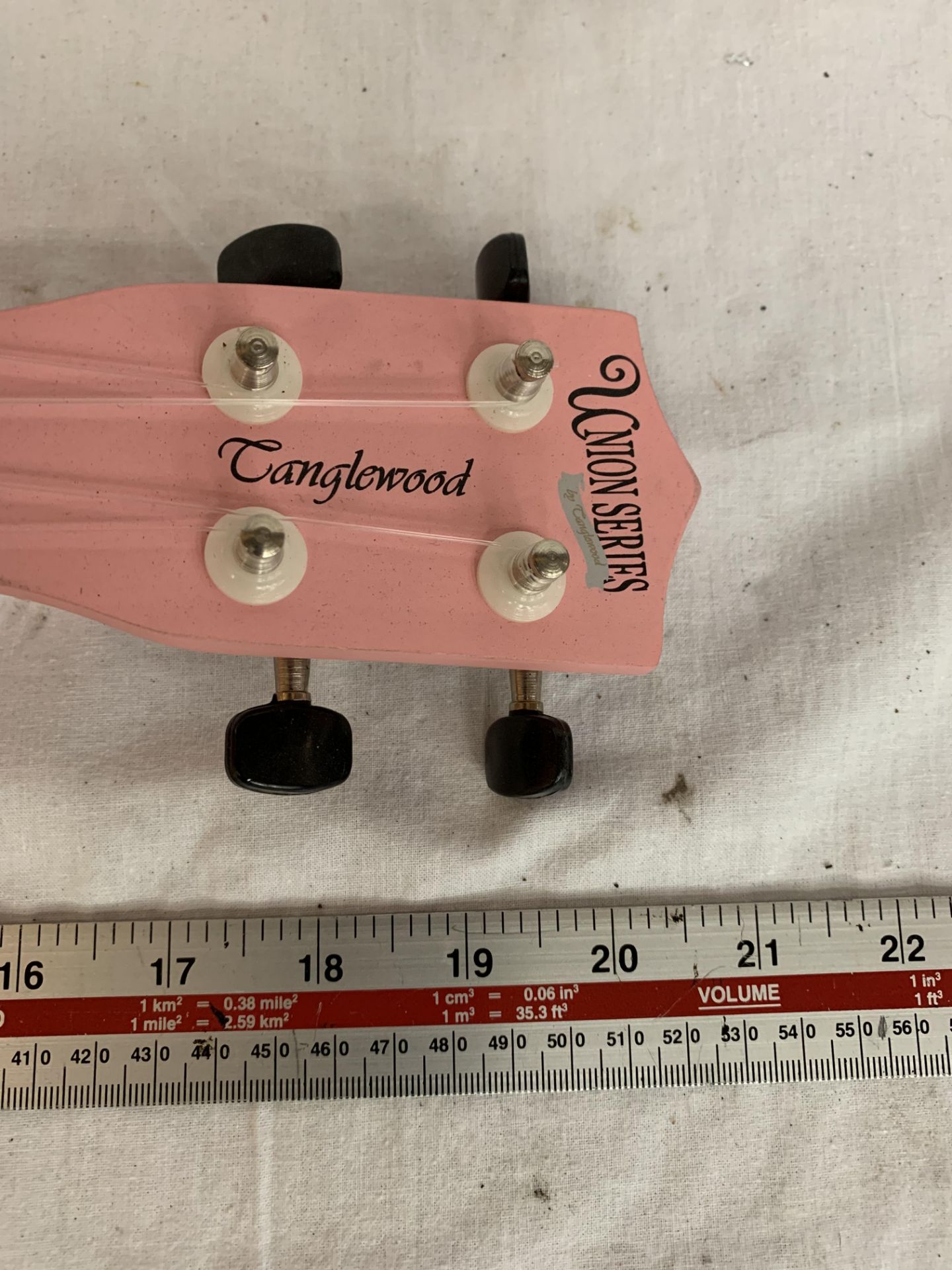 A CHILDS PINK UNION SERIES TANGLEWOOD GUITAR - Image 2 of 4