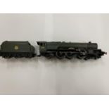 AN OO GAUGE QUEEN MAUD 4-6-2 LOCOMOTIVE AND TENDER