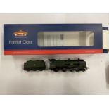 AN OO GAUGE GIGGLESWICK 4-6-0 LOCOMOTIVE AND TENDER WITH BOX (NOT NECESSARILY ORIGINAL BOX)