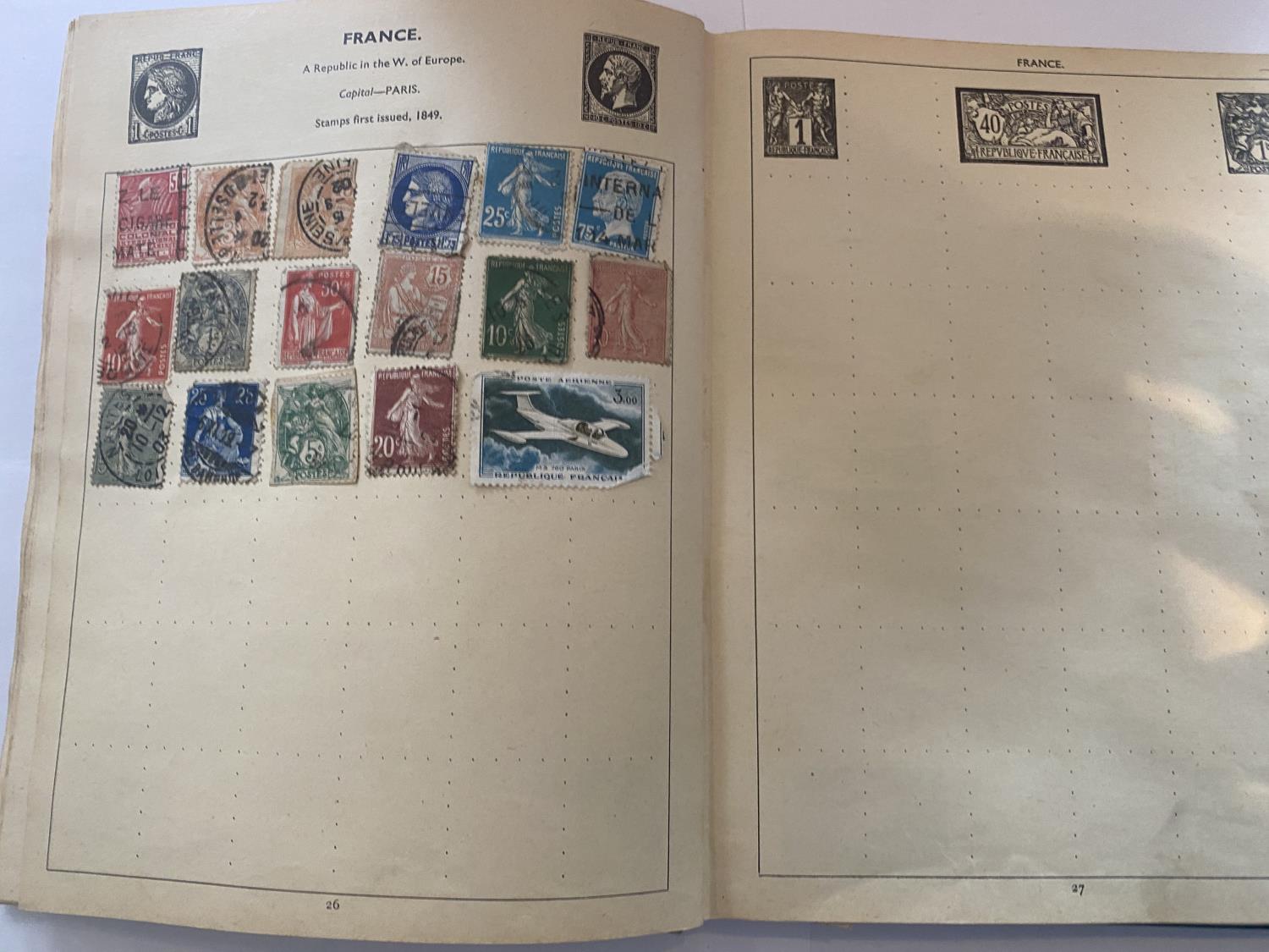 A STAMP ALBUM AND CONTENTS - Image 5 of 10