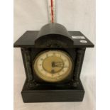 A VINTAGE MANTLE CLOCK