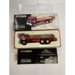 A BOXED CORGI LIMITED EDITION GUY WARRIOR 6 WHEEL PLATFORM LORRY - DEE VALLEY TRANSPORT