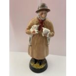 A ROYAL DOULTON LAMBING TIME FIGURE HN1890