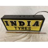 AN INDIA ILLUMINATED LIGHT BOX SIGN