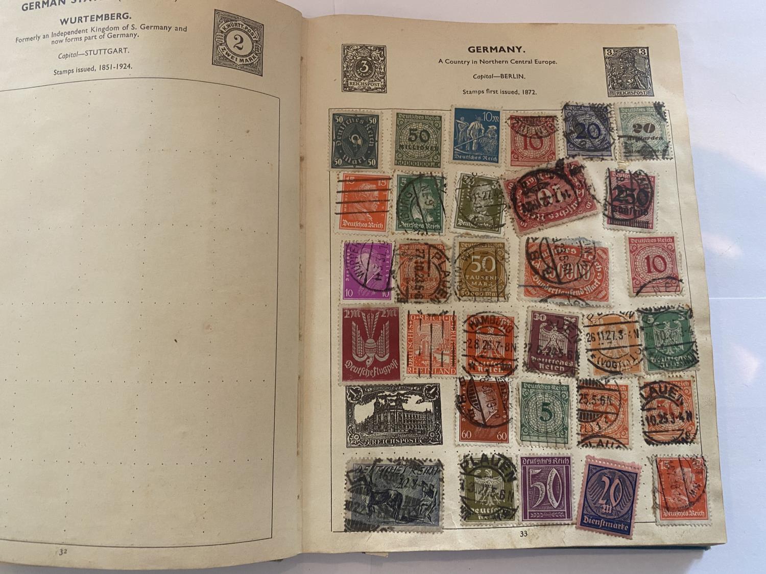 A STAMP ALBUM AND CONTENTS - Image 6 of 10