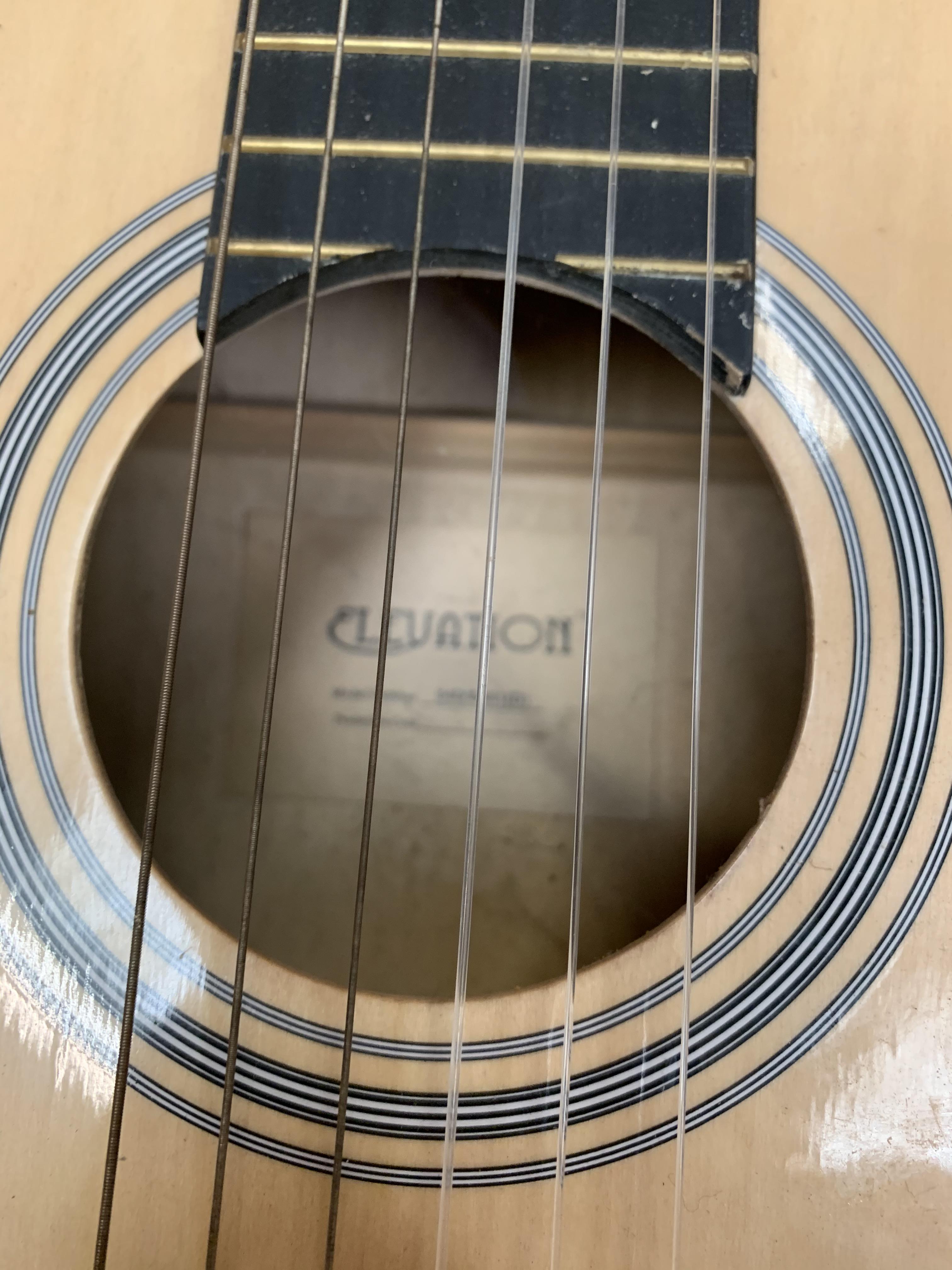 AN ELEVATION ACOUSTIC GUITAR - Image 2 of 4