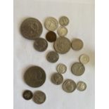 EIGHTEEN VARIOUS USA COINS