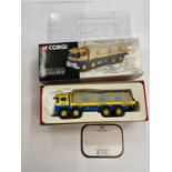 A BOXED CORGI LIMITED EDITION GUY INVINCIBLE 8 WHEEL PLATFORM LORRY - BLUE CIRCLE CEMENT