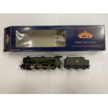 AN OO GAUGE PLANET 2-6-0 LOCOMOTIVE AND TENDER WITH BOX (NOT NECESSARILY ORIGINAL BOX)