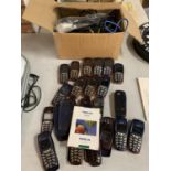 A LARGE QUANTITY OF OLD NOKIA PHONES, SPARES AND CABLES