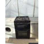 A BUSH ELECTRIC OVEN, GRILL AND GAS HOB, FAIRLY CLEAN, UNABLE TO TEST