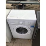 A BEKO WM62125W WASHING MACHINE, SLIGHT RUST ON FRONT, NEEDS A CLEAN IN WORKING ORDER