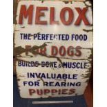 A VERY LARGE 'MELOX THE PERFECTED FOOD FOR DOGS BUILDING BONE & MUSCLE INVALUABLE FOR REARING