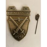 A DEMJANSK BADGE