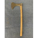 A VINTAGE HEADMANS AXE