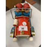 A 1960'S BATTERY OPERATED FIRE CHIEF MODEL (NOT WORKING)