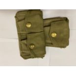 A WWII BRITISH AMMUNITION POUCH