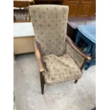 A PARKER KNOLL ARMCHAIR