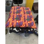 FOUR NEW LARGE DOG BEDS OF VARIOUS DESIGN 90CM X 70CM