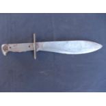 A USA BOLO KNIFE (NO GRIPS)