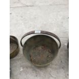 A LARGE VINTAGE JAM PAN