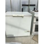 A SCANDINOVA CHEST FREEZER IN CLEAN AND WORKING ORDER