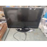 AN LG 37 INCH TELEVISION WITH REMOTE CONTROL