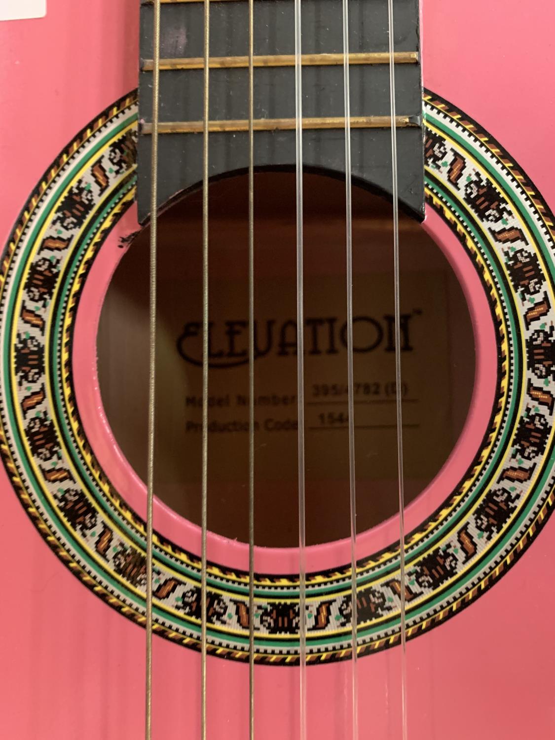 A NEW AND BOXED PINK ELEVATION 36 INCH CLASSIC GUITAR - Image 2 of 4