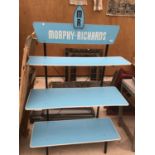 A VINTAGE MORHY RICHARDS SALESMAKER STAND COMPLETE WITH ORIGINAL BOX
