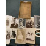 A QUANTITY OF VARIOUS VINTAGE PORTRAIT PHOTOGRAPHS