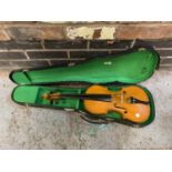 A VIOLIN AND CASE