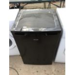 A LOGIK BLACK FRIDGE, NEEDS A DEEP CLEAN IN WORKING ORDER