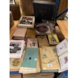 A LARGE COLLECTION OF PROGRAMMES, BOOKS, RECORDS ETC