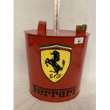 A RED FERRARI PETROL CAN