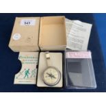 VINTAGE MID CENTURY MILE COUNTER FOR PEDESTRIANS MADE IN W GERMANY, BOXED