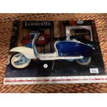 A LAMBRETTA METAL SIGN