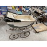 A VINTAGE MARMET PRAM