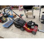 A MOUNTFIELD SP185 SELF PROPELLED PETROL ROTARY LAWN MOWER - USED 4 TIMES - IN WORKING ORDER