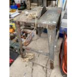 AN ELECTRIC CIRCULAR SAW BENCH - IN WORKING ORDER