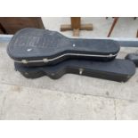 TWO PLUSH FITTED GUITAR CASES - ONE YAMAHA