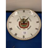 A NORMANDY VETERAN'S GOLDEN ANNIVERSARY CLOCK PLATE